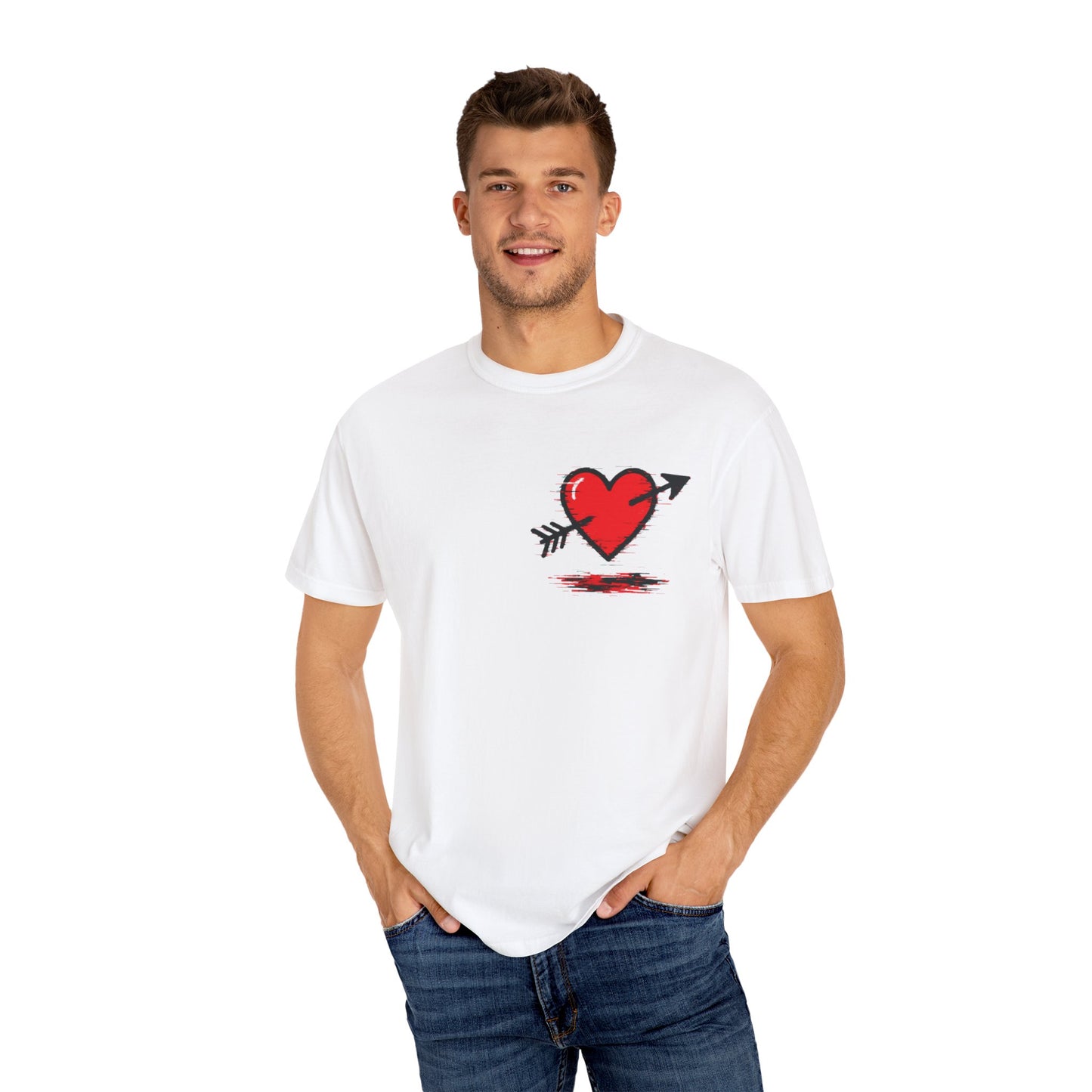 Glitchy Valentino "Quote" Tee