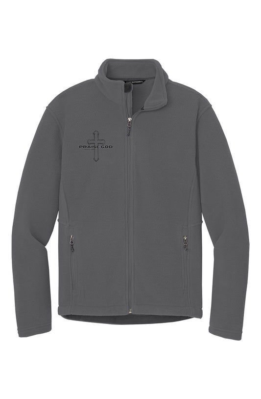 Praise God Zip-up Fleece Jacket
